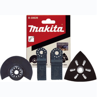 Makita b-30639 | Набір насадок для теслярських робіт для мультитулу b-30639
