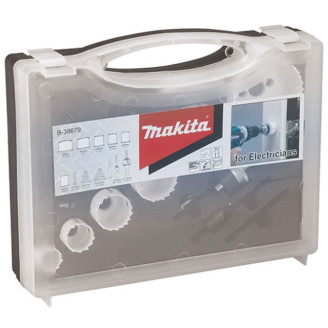 Makita B-38679 |  Набір коронок Makita  HSS-Bi-Metal для електрика 20,25,32,38,51,64 (6 шт)  B-38679