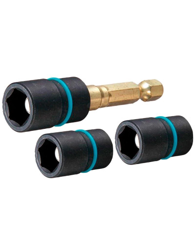 Makita B-40375 | Роз'ємна торцова головка Makita 10мм, 3шт B-40375