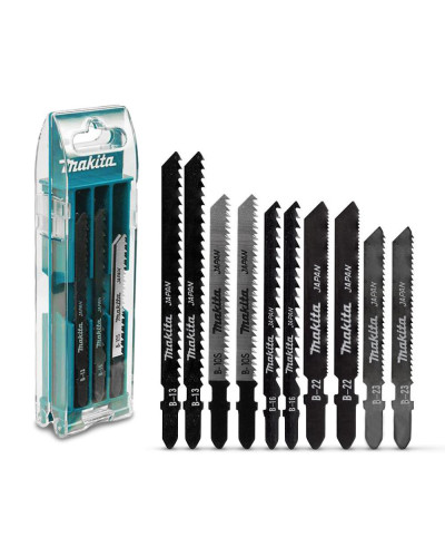 Makita b-44410 | Набір пилочок для лобзиків (B-13, B-16, B-10S, B-22, B-23)