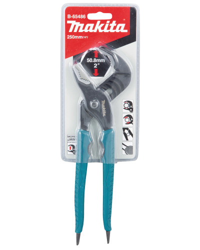 Переставные клещи Makita 250 мм, B-65486  - фото 3