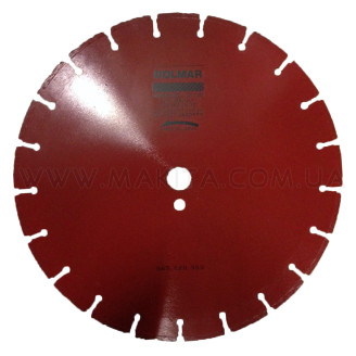 Makita b-70166 | Алмазний диск DOLMAR по асфальту сегмент 355х3,0х25,4 мм сух. b-70166