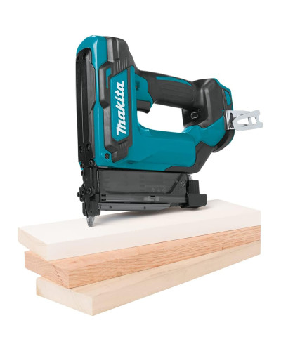 Аккумуляторный штифтозабивной пистолет ( гвоздезабиватель) Makita DPT353Z (каркас)  - фото 4