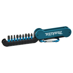 Набір ударних біт Makita Impact Black у резиновому футлярі 10 шт  E-12005