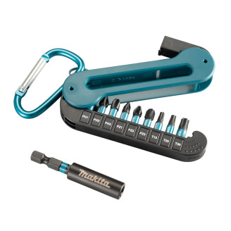 Набір ударних біт Makita Impact Black у резиновому футлярі 10 шт  E-12005