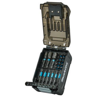 Набір біт та свердл 31 шт Makita Impact Black у формі батареї XGT E-22850