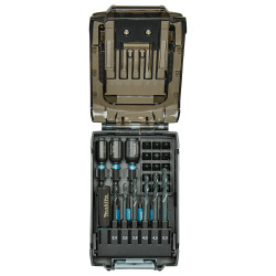 Набір біт та свердл 31 шт Makita Impact Black у формі батареї XGT E-22850
