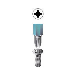 Торсионная бита PZ1 Impact GOLD Makita 2 шт B-28444