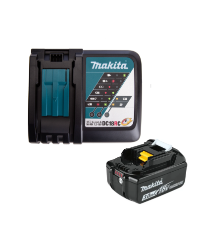 Makita BL1830B_DC18RC | Набір аксесуарів LXT акумулятор BL1830B та зарядний пристрій DC18RC