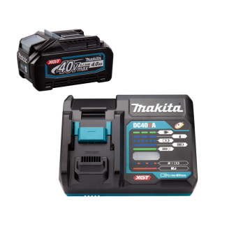 Makita BL4040_DC40RA | Набор аксессуаров XGT аккумулятор BL4040 и зарядное устройство DC40RA