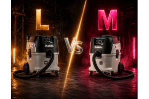  Пилососи Makita класів L та M: у чому різниця та який обрати