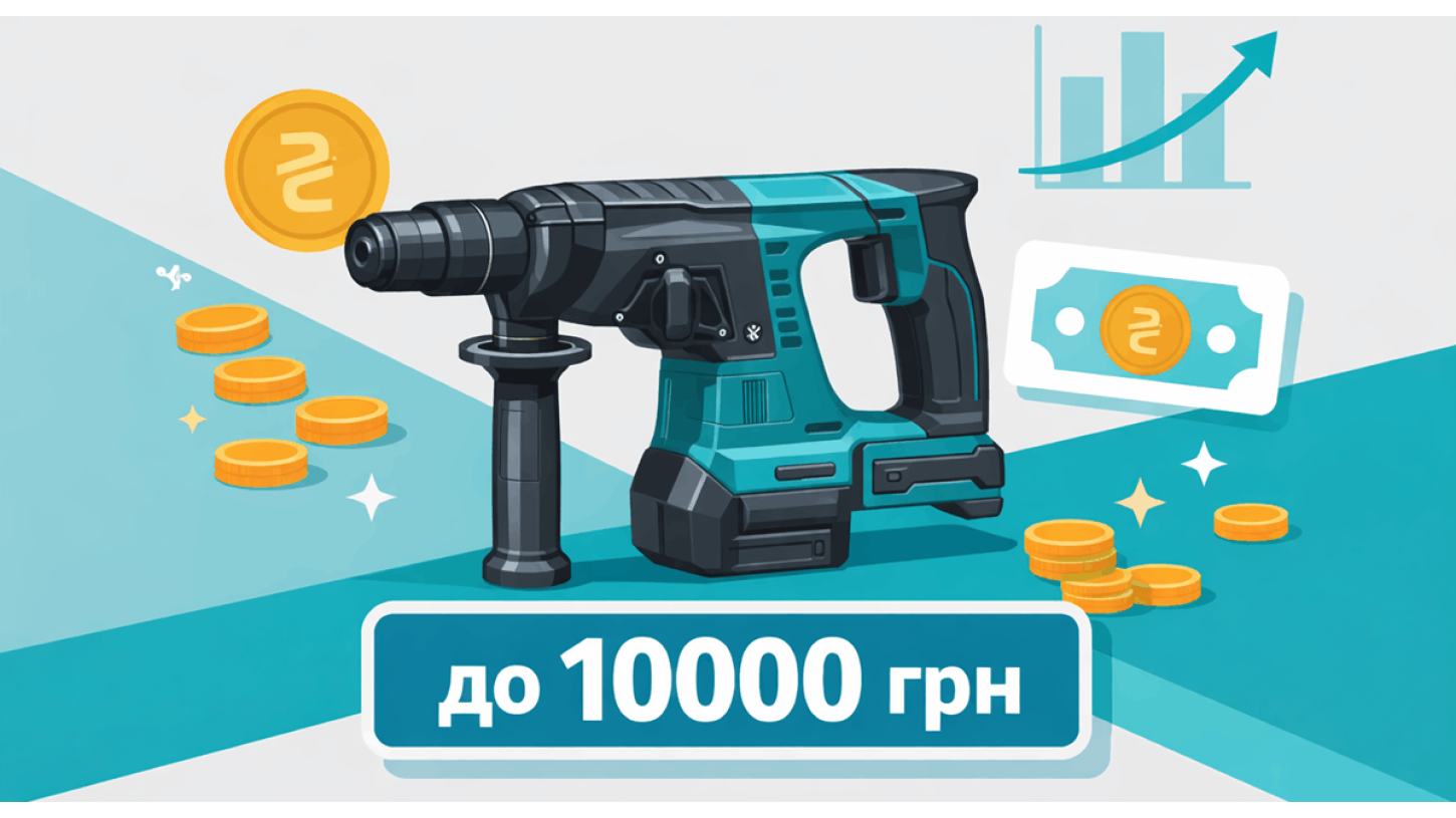 ТОП-5 перфораторів Makita до 10 000 гривень ТОП-5 перфораторів Makita до 10 000 гривень
