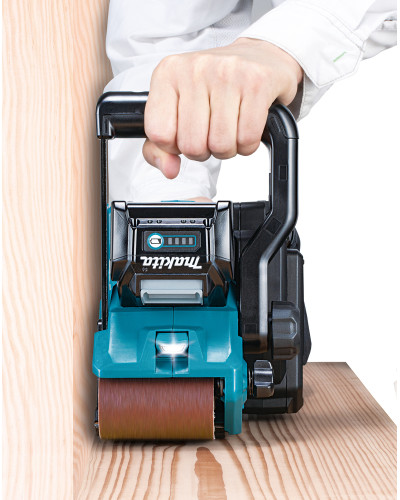 Аккумуляторная ленточная шлифмашина с AWS Makita BS001GZ (каркас)  - фото 5