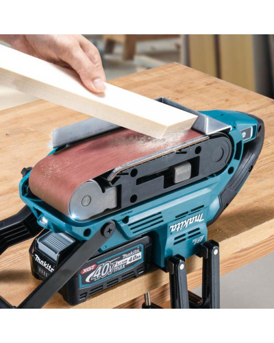 Аккумуляторная ленточная шлифмашина с AWS Makita BS001GZ (каркас)  - фото 6