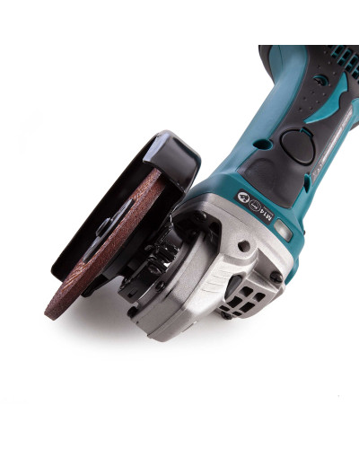 Аккумуляторная угловая шлифмашина Makita DGA452Z (каркас)  - фото 10