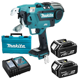 Makita DTR181RTE | Акумуляторний арматурний в'язальний інструмент LXT 18В, 5Аг x 2шт, DC18RC, кейс, MAKITA, DTR181RTE