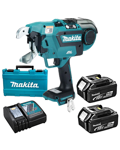 Makita DTR181RTE | Акумуляторний арматурний в'язальний інструмент LXT 18В, 5Аг x 2шт, DC18RC, кейс, MAKITA, DTR181RTE