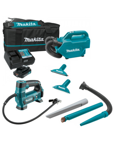 Набір Акумуляторний пилосос MAKITA CL121DWA+Акумуляторний насос MAKITA MP100DZ  - фото 3