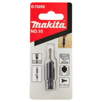 Сверло-зенковая с битой Makita no.10 (M5) D-73259