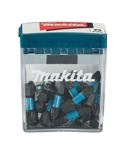 Makita E-12376 | Біта PZ2 25 мм Impact Black 25 шт. MAKITA, E-12376