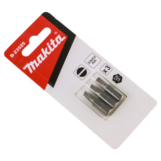 Makita B-23525 | Біта MAKITA SL 0,6х4,5мм, 3шт B-23525