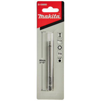 Makita B-59900 | Біта подовжена T15, 90 mm B-59900