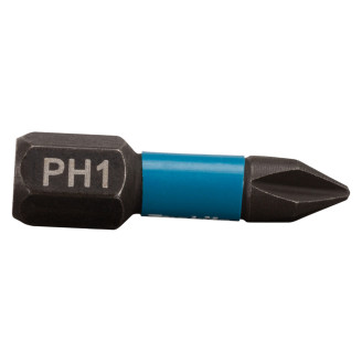 Makita B-63600 | Біта Makita PH1 25 мм Impact Black 2 шт B-63600