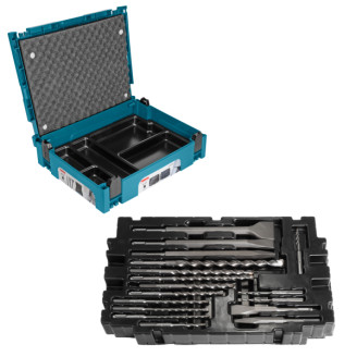 Makita B-52059 | Набір сверл і долот MAKITA SDS-Plus 17шт ,B-52059