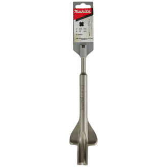 Долото канавкове з обмежувачем Makita для SDS-Plus 22х250мм P-24963