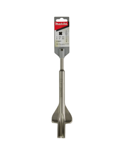 Долото канавкове з обмежувачем Makita для SDS-Plus 22х250мм P-24963  - фото 2