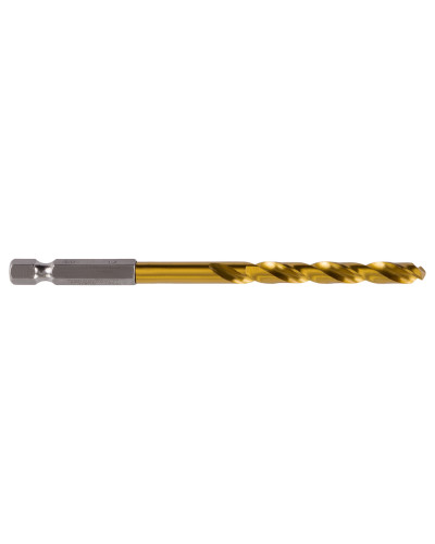 Makita D-14978 | Сверло Makita HSS-G-TiN по металлу, с хвостовиком 1/4" 6×93 мм D-14978