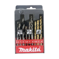 Набор сверл Makita 9 шт дерево+металл+бетон, D-30069