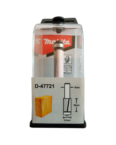 Фреза окантовочна Makita 9,5х26х67мм 2 ножі D-47721  - фото 2