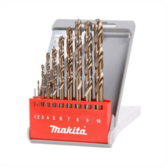 Makita d-57180 | Набор сверл HSS-Co по металлу 1,1–6,5 мм (13 шт.) d-57180