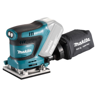 Аккумуляторная вибрационная шлифмашина Makita LXT DBO482Z (каркас)
