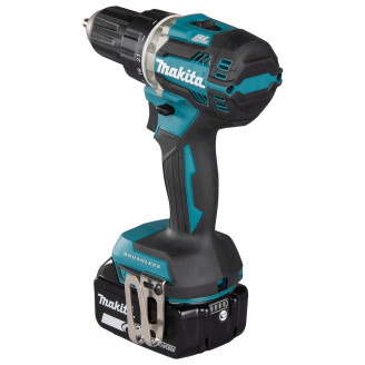 Акумуляторний дриль-шурупокрут з ударом Makita LXT DHP484RTE