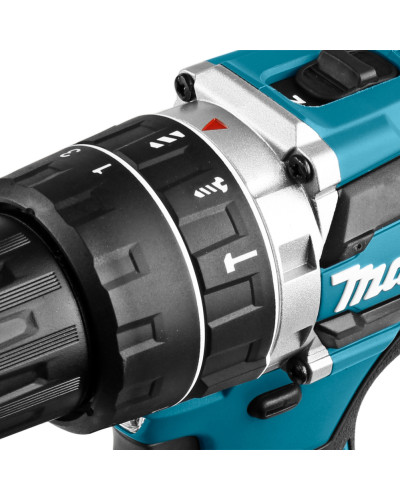 Аккумуляторная дрель-шуруповерт с ударом Makita LXT DHP484RTE  - фото 11