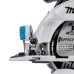 Аккумуляторная дисковая пила MAKITA LXT DHS680Z (каркас) + Пильный диск для древесины с гвоздями MAKITA B-09472  - фото 4