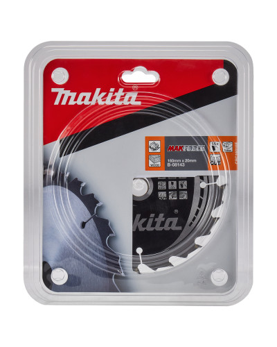 Пиляльний диск Makita MForce по дереву 160x20мм x 16 зубів, B-08143  - фото 2
