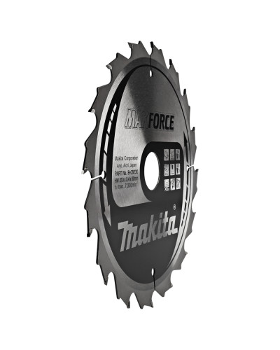 Пильный диск Makita MAK Force по дереву 210x30мм x16 зуб, B-08230  - фото 2