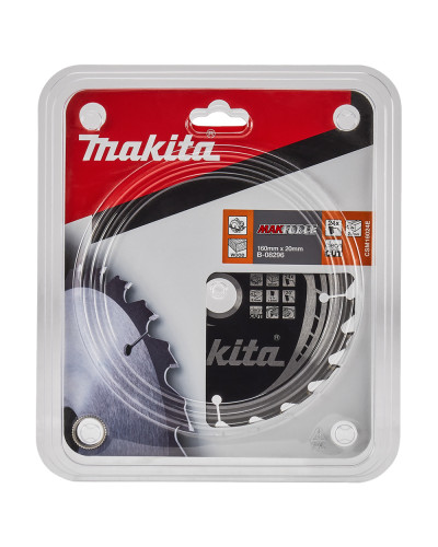 Пильный диск Makita MAK Force по дереву 160x20мм x24 зуб, B-08096  - фото 2