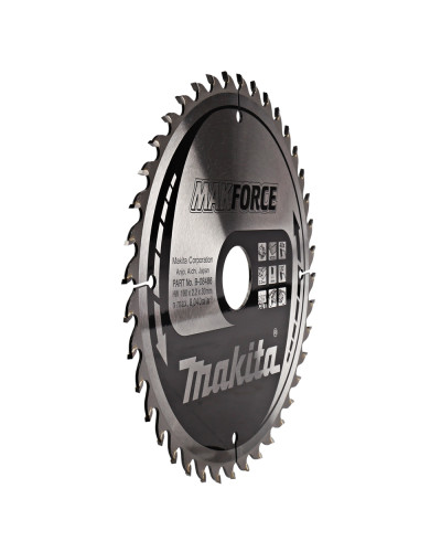 Пильный диск Makita MAK Force по дереву 190x30мм x 40 зуб, B-08486  - фото 3