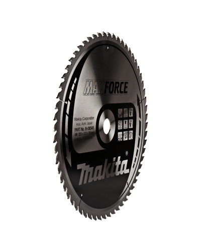 Пиляльний диск Makita MAKForce: дерево 355 мм 60 зубів B-08545  - фото 3