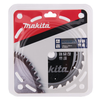 Пилянный диск Makita MAKBlade Plus: дерево 190 мм 24 зубов B-08604