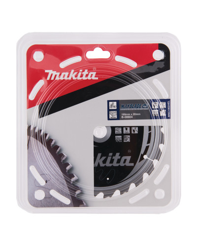 Пиляний диск Makita MAKBlade Plus: дерево 190 мм 24 зубів B-08604  - фото 2