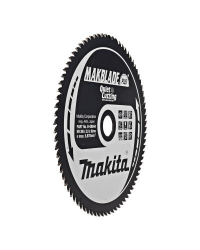 Пиляльний диск Makita MAKBlade Plus: дерево 260 мм 80 зубів B-08844 - фото 2 Пиляльний диск Makita MAKBlade Plus: дерево 260 мм 80 зубів B-08844 - фото 2