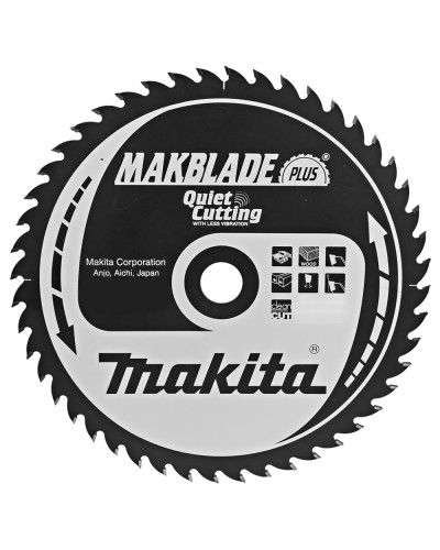 Makita B-08866 | Пиляльний диск Makita MAKBlade Plus: дерево 350 мм 100 зубів B-08866