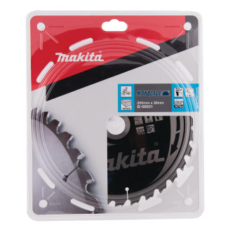 Пиляльний диск Makita MAKBlade по дереву 260x30мм x 32 зуб, B-08931