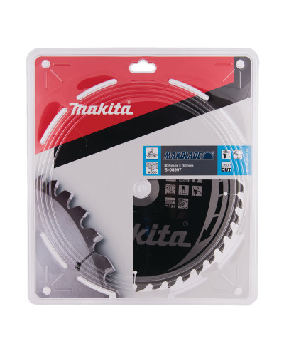 Пиляльний диск Makita MAKBlade по дереву 305x30мм x 40 зуб, B-08997  - фото 2