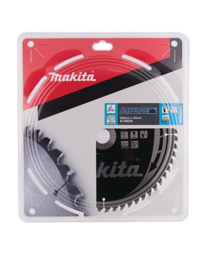 Пильный диск Makita MAKBlade по дереву 305x30мм x 60 зуб, B-09036  - фото 2